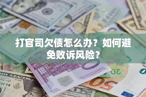 北京打官司欠债怎么办？如何避免败诉风险？