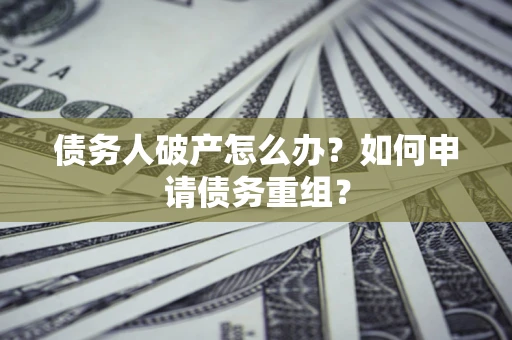 北京债务人破产怎么办？如何申请债务重组？