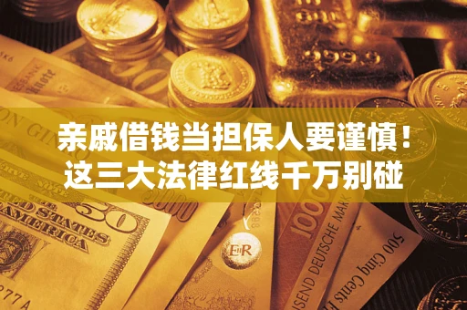 北京亲戚借钱当担保人要谨慎！这三大法律红线千万别碰