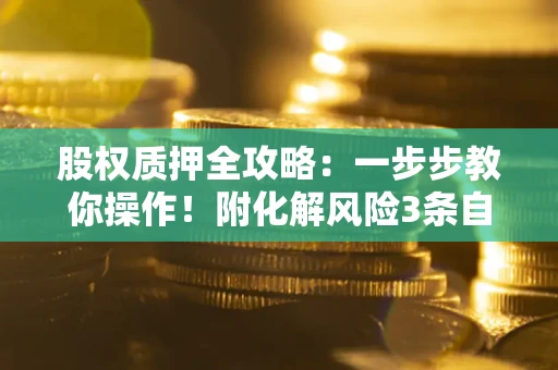 北京股权质押全攻略：一步步教你操作！附化解风险3条自救法则
