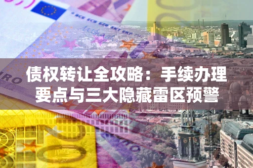 北京债权转让全攻略：手续办理要点与三大隐藏雷区预警